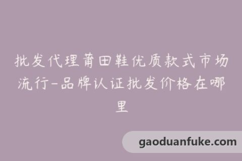 批发代理莆田鞋优质款式市场流行-品牌认证批发价格在哪里