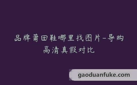 品牌莆田鞋哪里找图片-导购高清真假对比