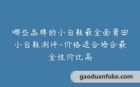 哪些品牌的小白鞋最全面莆田小白鞋测评-价格适合场合最全性价比高