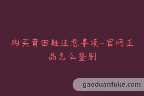 购买莆田鞋注意事项-官网正品怎么鉴别