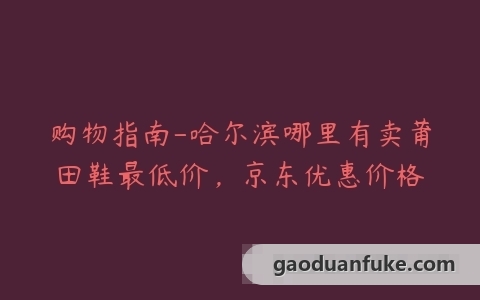 购物指南-哈尔滨哪里有卖莆田鞋最低价，京东优惠价格
