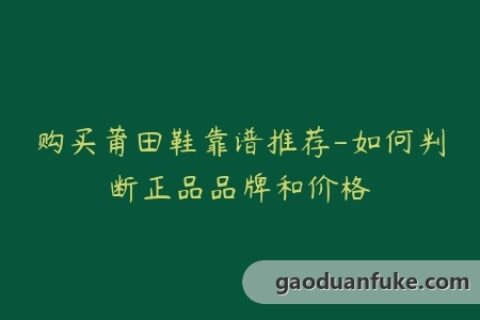 购买莆田鞋靠谱推荐-如何判断正品品牌和价格
